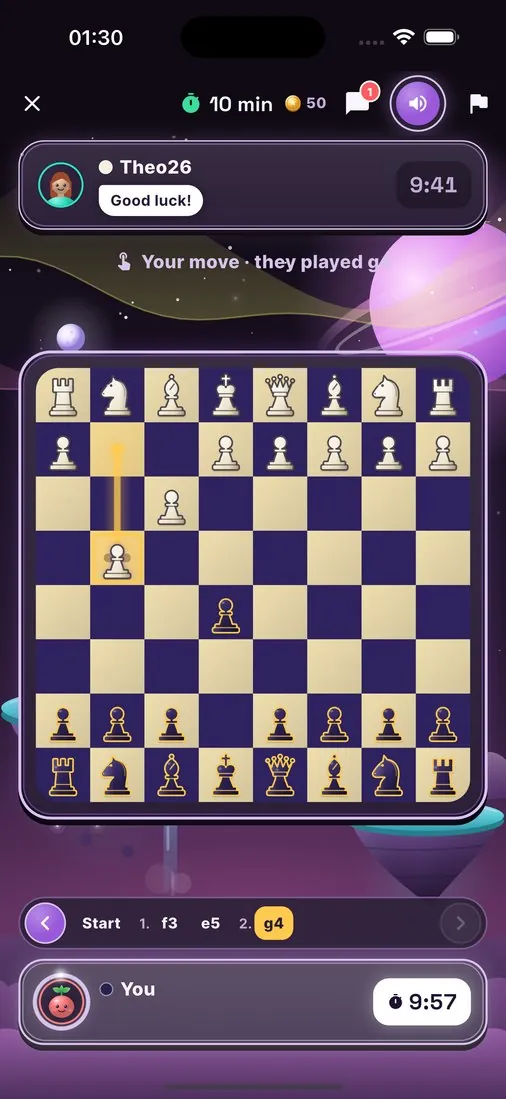Utopia: chess game